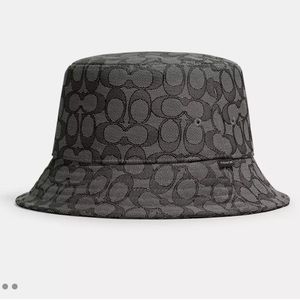 Coach- Signature Jacquard Bucket Hat